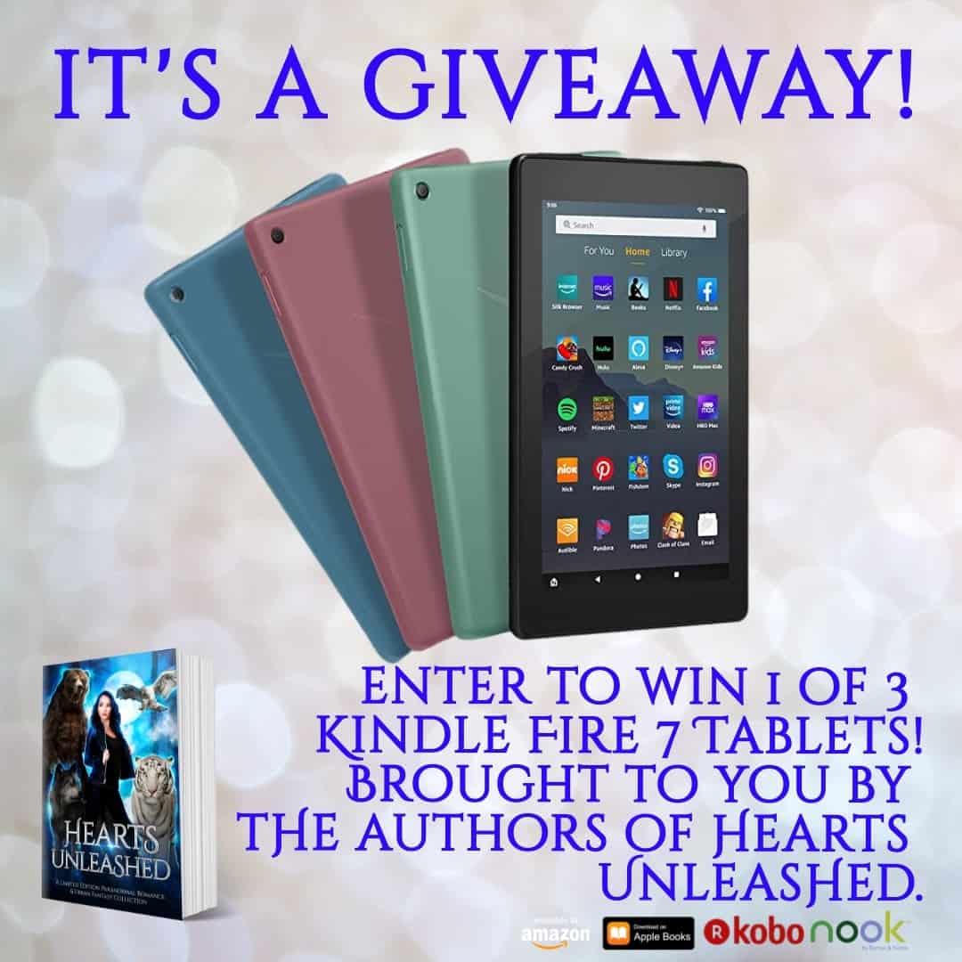 Win A Kindle Fire From Hearts Unleashed